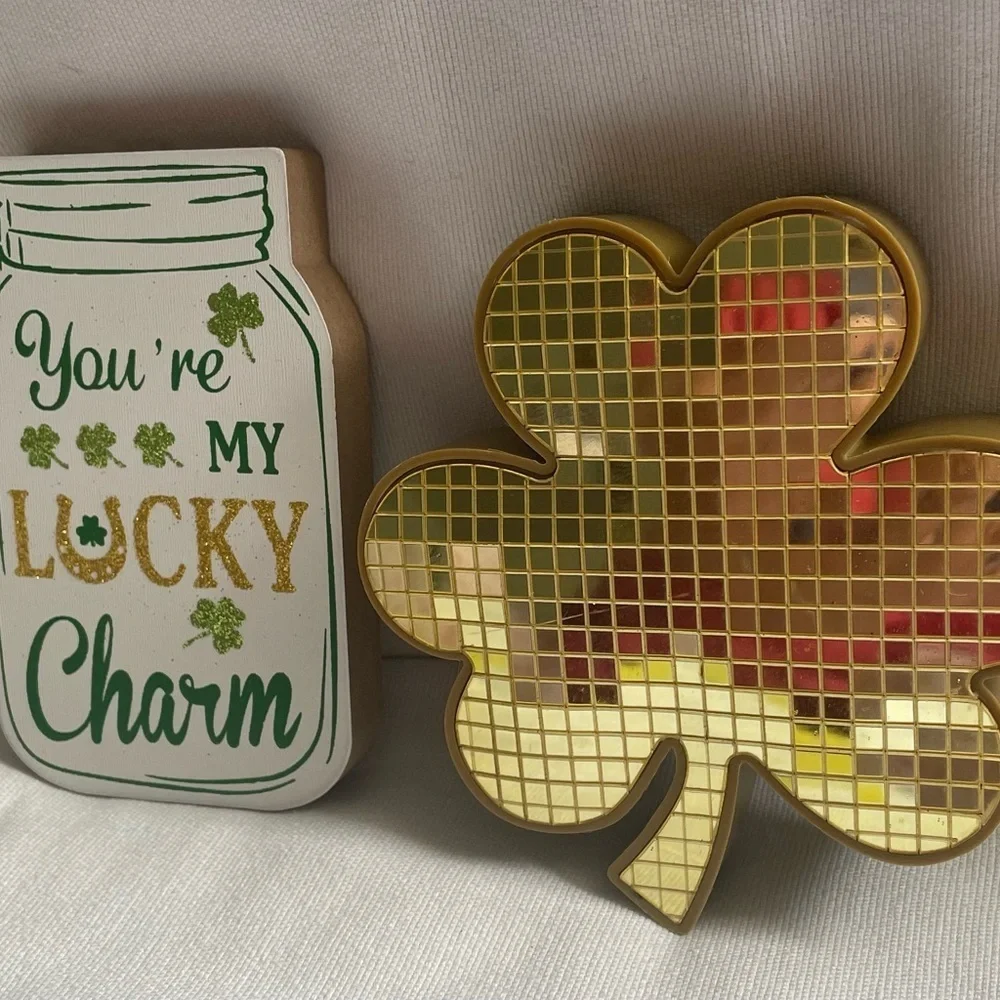 Celebrate It Green and White Shamrock Lucky Bundle